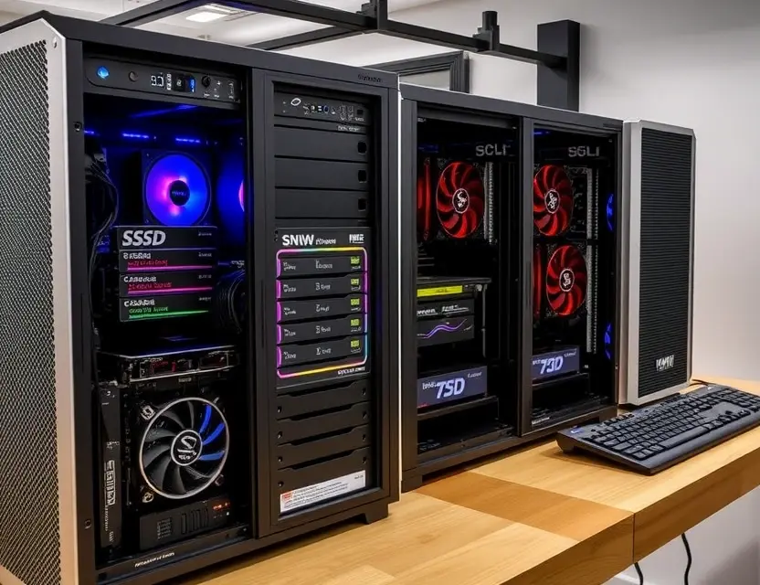 Компьютеры с SSD-накопителями